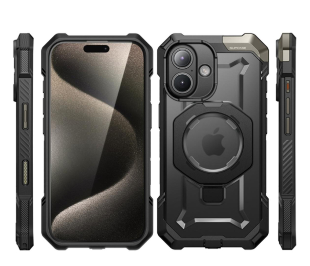 Supcase Ub Grip Mag Magsafe do iPhone 16 Black - 1285279 - zdjęcie 3
